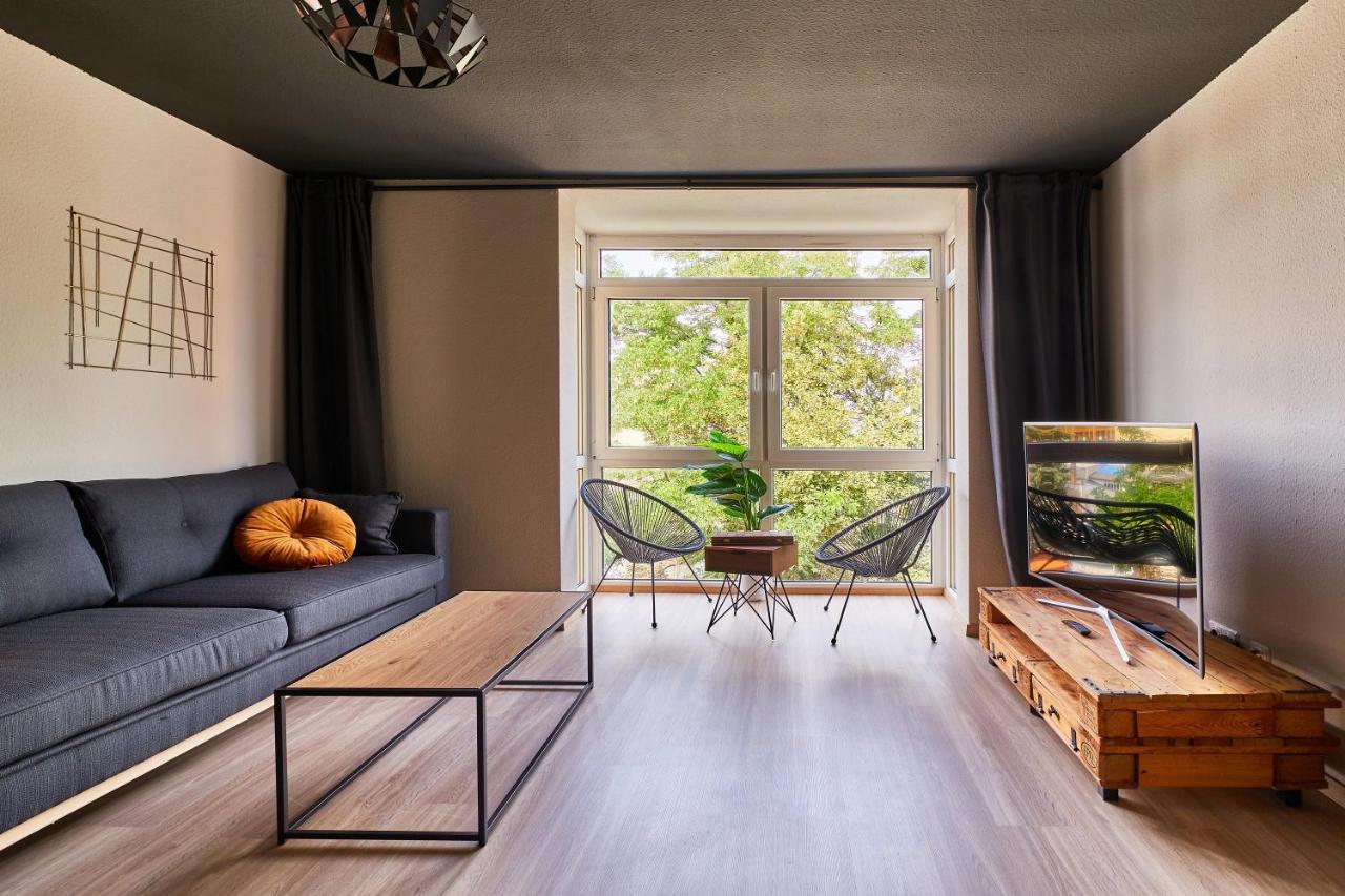 Spaciousliving Design Apartment - Central - Box Spring Bed - Exhibition Dresden Exterior foto