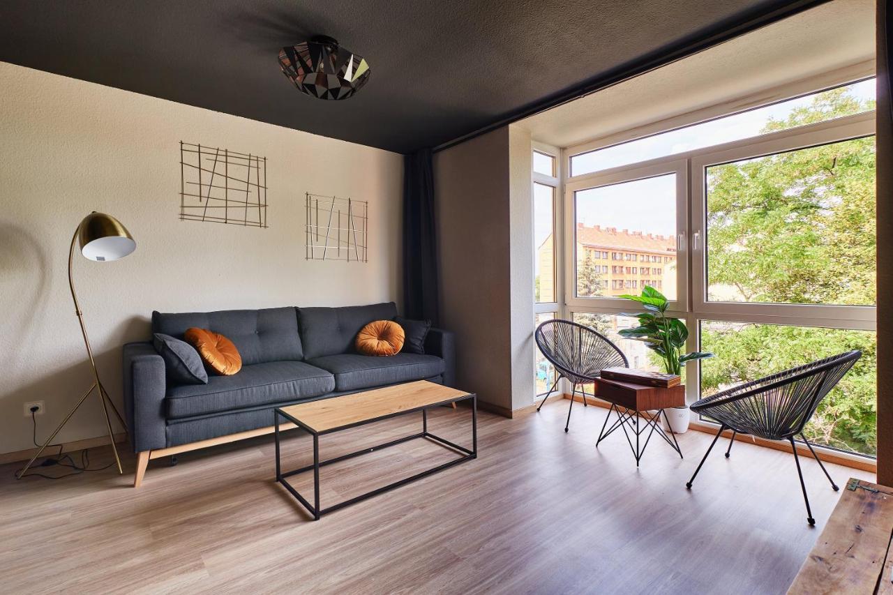 Spaciousliving Design Apartment - Central - Box Spring Bed - Exhibition Dresden Exterior foto