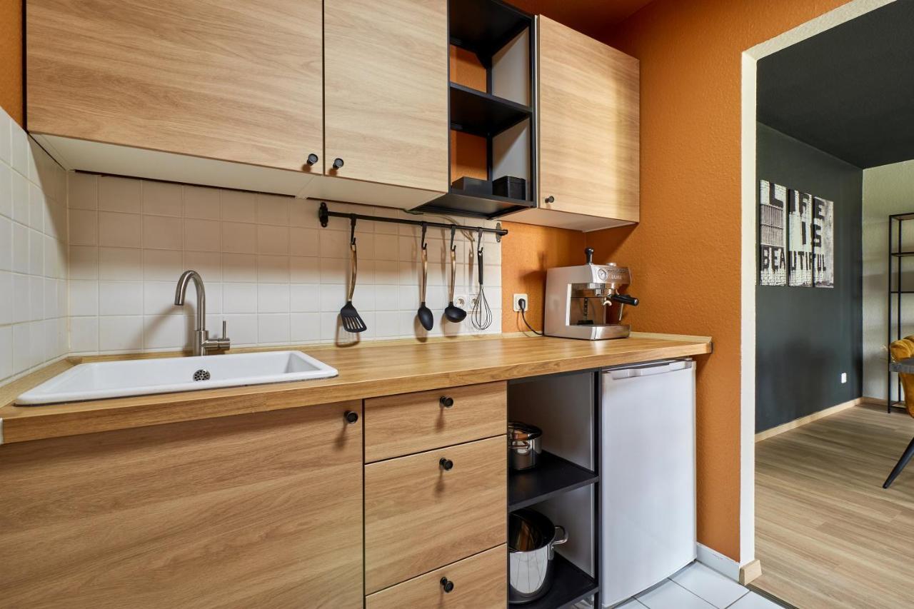Spaciousliving Design Apartment - Central - Box Spring Bed - Exhibition Dresden Exterior foto